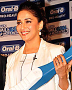 Madhuri Launches Smile India Movement