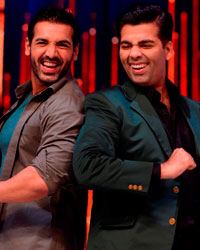 John Abraham and Karan Johar