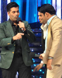 John Abraham, Kapil Sharma, Manish Paul and Karan Johar