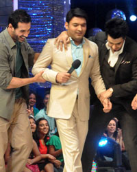 John Abraham, Kapil Sharma, Manish Paul and Karan Johar