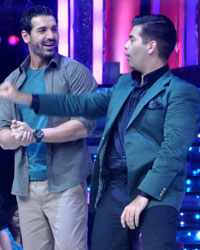 John Abraham and Karan Johar