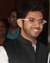 Aditya Thackeray and  Vijay Darda, Chairman and Editor-in-Chief Lokmat Group