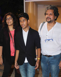 Deepa, Partho and Amol Gupte