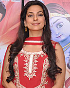 Juhi Chawla With Rajiv Kashyap