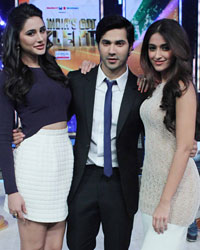 Nargis Fakhri, Varun Dhawan and Ileana D'Cruz