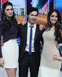 Nargis Fakhri, Varun Dhawan and Ileana D'Cruz