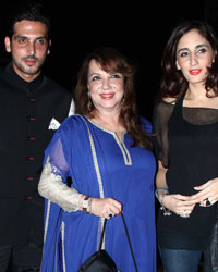 zayed khan, Zarine Khan and Soha Ali Khan