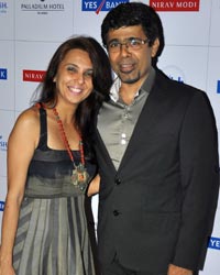 Arjun Khambata along with his wife