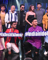 Malang on The Sets of Indian Idol