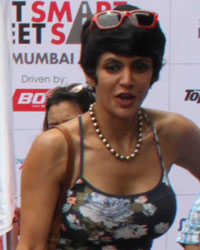 Mandira Bedi, flags off Street Smart, Street Safe, Women Safety rally in Mumbai