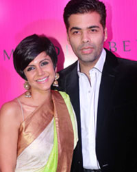 Mandira Bedi and Karan Johar