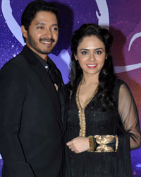 Shreyas Talpade and Amruta Khanvilkar