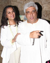 Shabana Azmi and Javed Akhtar