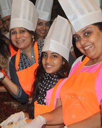 Maria Goretti at Cake Mixing Event