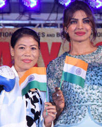 Mary Kom and Priyanka Chopra