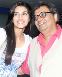 Kriti Sanon and Subhash Ghai