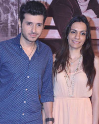 Divyendu Sharma with his wife Akanksha