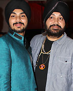 Daler Mehndi and Gurdeep Singh