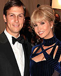 Model and socialite Ivanka Trump and her husband Jared Kushner arrive at the Metropolitan Museum of Art Costume Institute Benefit in New York