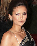 Actress Nina Dobrev arrives at the Metropolitan Museum of Art Costume Institute Benefit in New York