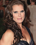 Brooke Shields arives at the Metropolitan Museum of Art Costume Institute Benefit in New York