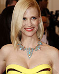 January Jones arrives at the Metropolitan Museum of Art Costume Institute Benefit in New York