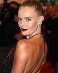 Actress Kate Bosworth arrives at the Metropolitan Museum of Art Costume Institute Benefit in New York