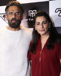 Suneil Shetty and Mana Shetty