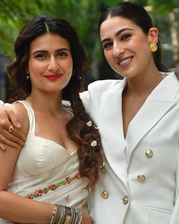 Fatima Sana Shaikh and Sara Ali Khan