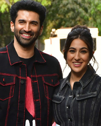 'Aditya Roy Kapur and Sara Ali Khan