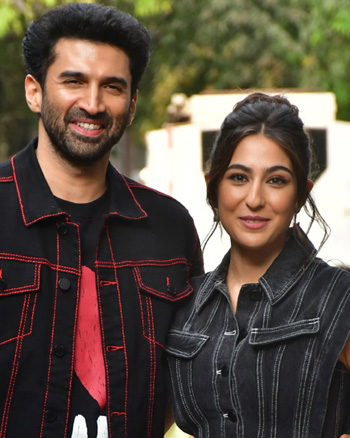 Aditya Roy Kapur and Sara Ali Khan