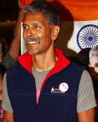 Milind Soman returns to India post 'Ironman' victory