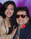 Rituparna Sengupta and Bappi Lahiri