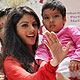 Femina Miss India contestant`s visit A K Munshi Yojana School