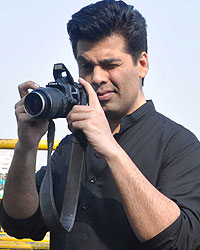 Karan Johar shoots for Mission Sapne at Gateway of India