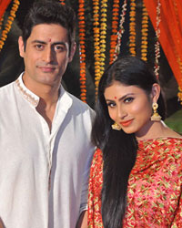 Mohit Rana and Mouni Roy