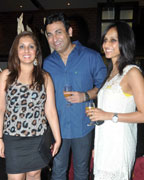 Munisha Khatwani, Mazhar Sayed and Pooja Ghai