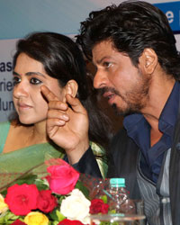 Shaina NC with Bollywood actor Shahrukh Khan