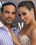 TV personalities Joe Gorga and his wife Melissa Gorga arrives for the New York premiere of Tyler Perry's 'Madea's Witness Protection' in New York