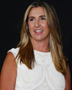 Nancy Dubuc, president, Entertainment and Media of A E Networks arrives at the premiere of the Lifetime cable channel film 'Call Me Crazy: A Five Film' in Los Angeles