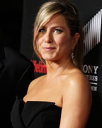 Actress Jennifer Aniston arrives at the premiere of the Lifetime cable channel film 'Call Me Crazy: A Five Film' in Los Angeles