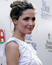 Actress Rose Byrne poses at the premiere of 'Blue Jasmine' at the Academy of Motion Pictures Arts and Sciences in Beverly Hills, California