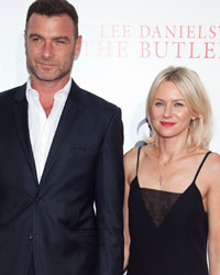 Cast member Liev Schreiber and partner Naomi Watts attend director Lee Daniels' 'The Butler' New York film premiere at the Ziegfeld Theater in New York