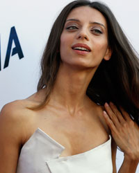 Cast member Angela Sarafyan poses at the premiere of 'Paranoia' in Los Angeles, California