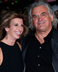 Director Paul Greengrass and Joanna Greengrass arrive for the European premiere of 'Captain Phillips', on the opening night of the London Film Festival, at the Odeon Leicester Square in central London