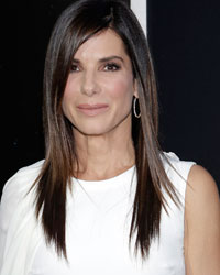 Actress Sandra Bullock arrives for the film premiere of 'Gravity' in New York