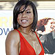 Cast member Taraji P. Henson poses at the world premiere of 'Larry Crowne' at the Chinese theatre in Hollywood