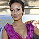 Actress Selita Ebanks poses at the world premiere of 'Larry Crowne' at the Chinese theatre in Hollywood