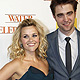 Reese Witherspoon and Robert Pattinson pose on the red carpet at the Australian premiere of the film 'Water for Elephants' at the State Theatre in Sydney