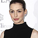 Anne Hathaway arrives for the New York premiere of the film 'The Iron Lady' in New York